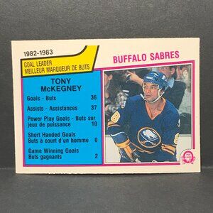 1983-84 O-Pee-Chee OPC Hockey - #60 Tony McKegney TL - Buffalo Sabres